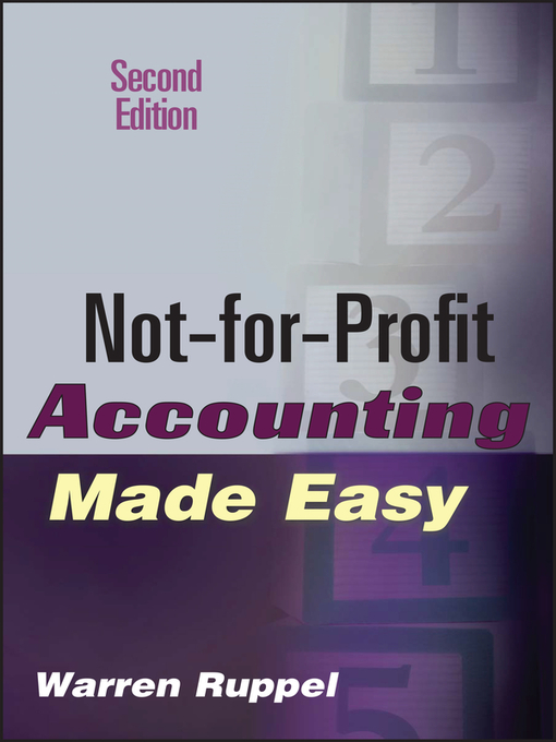 Title details for Not-for-Profit Accounting Made Easy by Warren Ruppel - Available